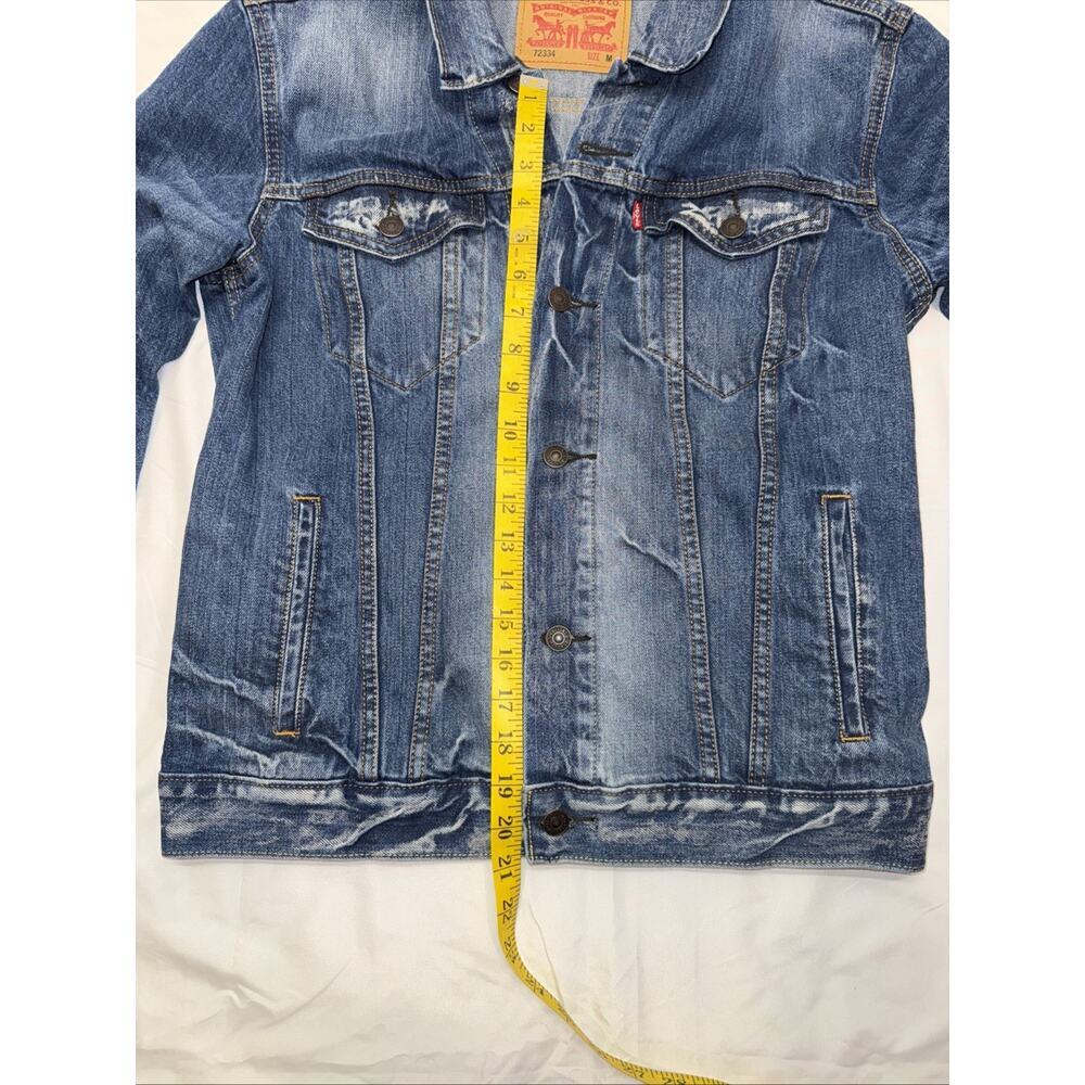 Women's Levi 72334 Jean Jacket Size: M‎ - Picture 5 of 8